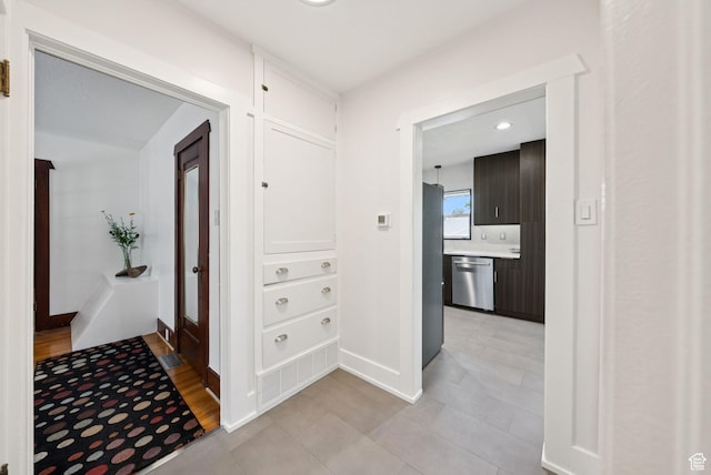 1527 E Emerson Ave S, Salt Lake City, UT 84105 - entryway featuring light tile patterned floors and recessed lighting