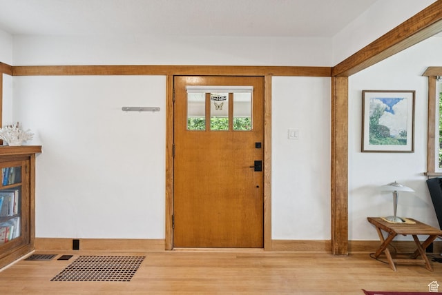 1527 E Emerson Ave S, Salt Lake City, UT 84105 - foyer with wood finished floors
