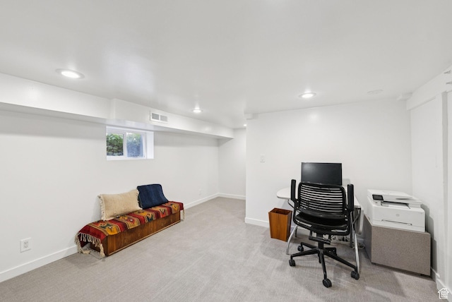 1527 E Emerson Ave S, Salt Lake City, UT 84105 - office space featuring carpet flooring and recessed lighting