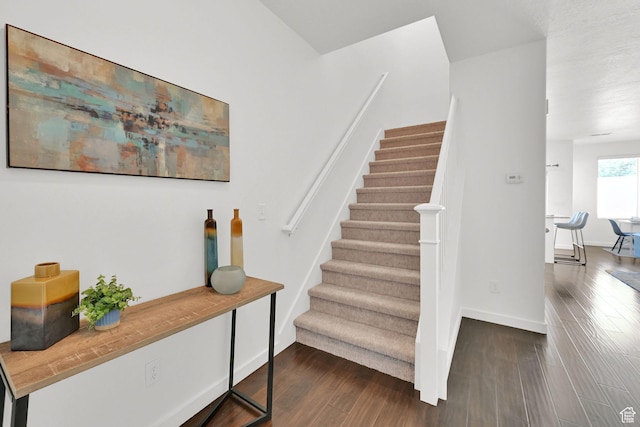258 W 710 N, Centerville, UT 84014 - stairs featuring wood finished floors