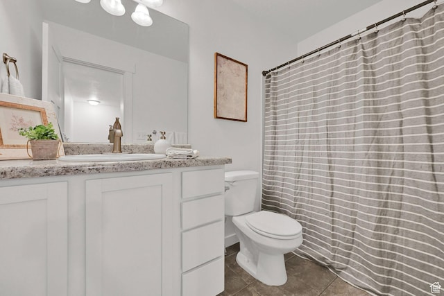 258 W 710 N, Centerville, UT 84014 - full bathroom with vanity, tile patterned floors, and curtained shower