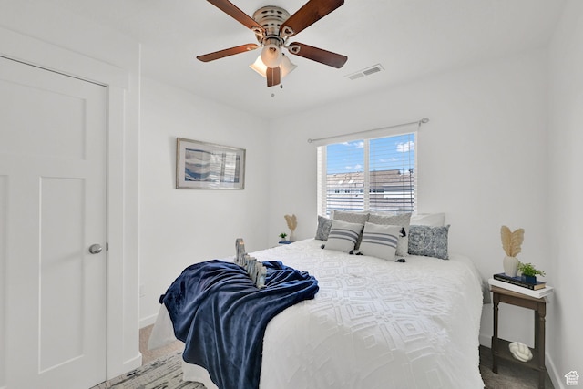 258 W 710 N, Centerville, UT 84014 - bedroom featuring carpet flooring and a ceiling fan
