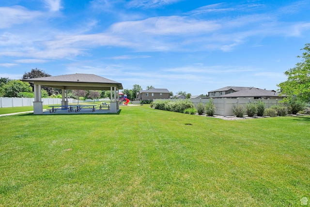 258 W 710 N, Centerville, UT 84014 - view of yard with a gazebo