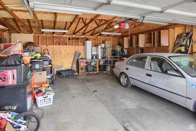 1714 E 5825 S, South Ogden, UT 84403 - garage featuring a garage door opener