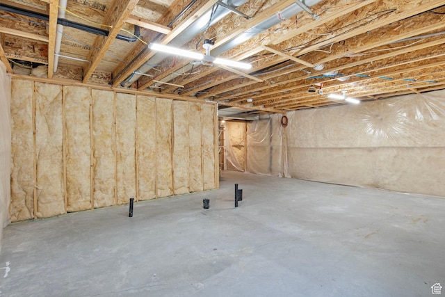 1371 W Stewart Falls Dr, Riverton, UT 84065 - view of unfinished basement