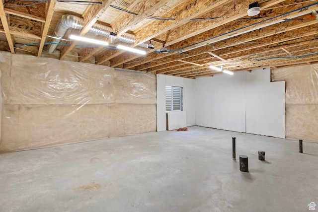 1371 W Stewart Falls Dr, Riverton, UT 84065 - view of unfinished basement