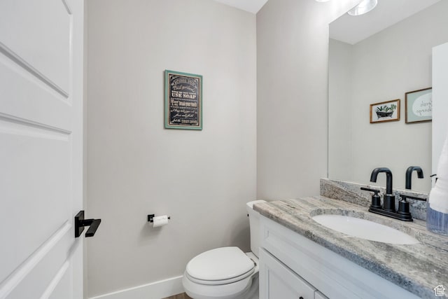 6462 W Shawnee Marie Way, Herriman, UT 84096 - half bathroom featuring vanity and toilet