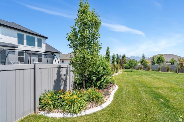 6462 W Shawnee Marie Way, Herriman, UT 84096 - view of yard with a mountain view