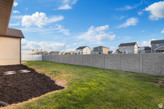 5057 N Foxtail W, Eagle Mountain, UT 84005 - fenced backyard with a residential view