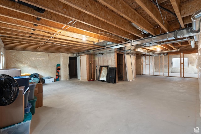 5057 N Foxtail W, Eagle Mountain, UT 84005 - view of unfinished basement