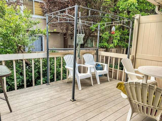 1876 E Casino Way S, Murray, UT 84121 - view of deck