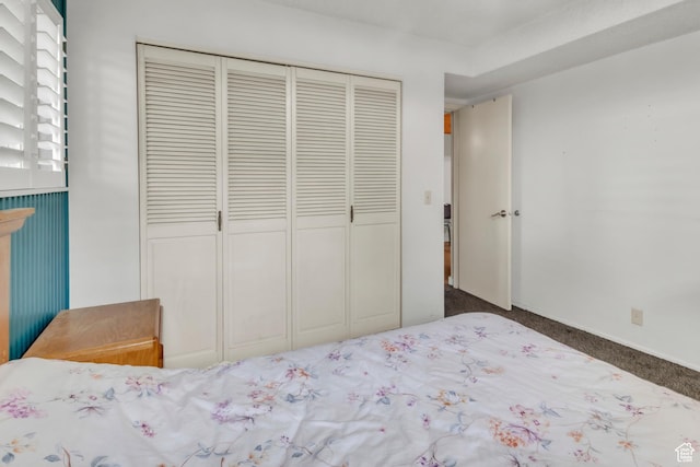 1876 E Casino Way S, Murray, UT 84121 - bedroom with a closet and carpet flooring