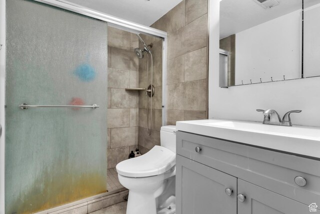 1876 E Casino Way S, Murray, UT 84121 - bathroom with a stall shower and vanity
