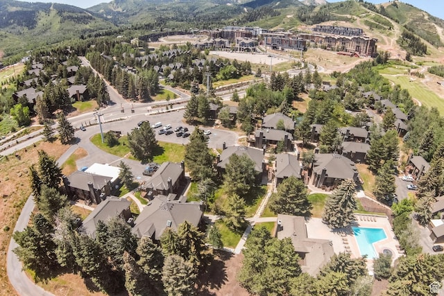 2100 Canyons Resort Dr Unit 21C, Park City, UT 84098 - aerial view of property's location featuring mountains