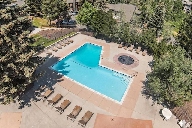 2100 Canyons Resort Dr Unit 21C, Park City, UT 84098 - community pool featuring a patio