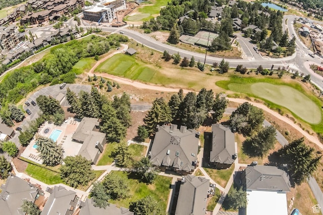 2100 Canyons Resort Dr Unit 21C, Park City, UT 84098 - aerial view of residential area with a local golf course