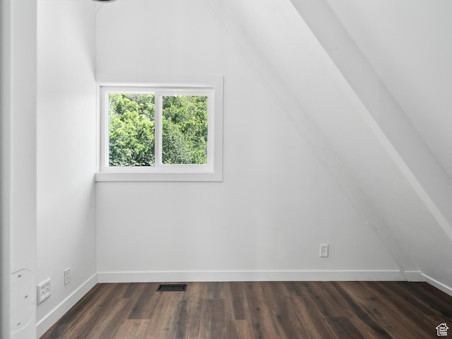 4410 S Upper Aspen Loop Unit 130, Kamas, UT 84036 - bonus room featuring vaulted ceiling and dark wood-style flooring