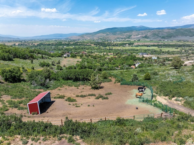 4410 S Upper Aspen Loop Unit 130, Kamas, UT 84036 - aerial view of sparsely populated area with mountains