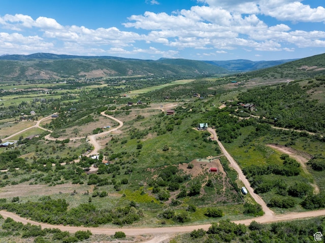 4410 S Upper Aspen Loop Unit 130, Kamas, UT 84036 - aerial view of sparsely populated area featuring a mountain backdrop