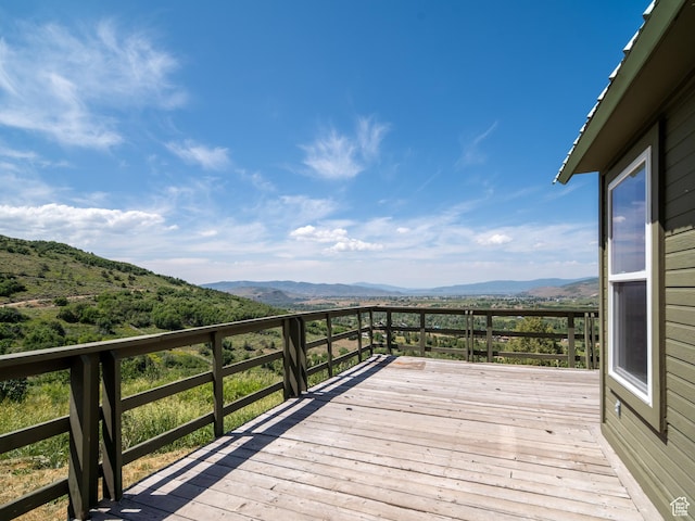 4410 S Upper Aspen Loop Unit 130, Kamas, UT 84036 - deck with a mountain view
