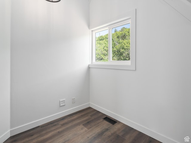 4410 S Upper Aspen Loop Unit 130, Kamas, UT 84036 - empty room featuring baseboards and dark wood-type flooring