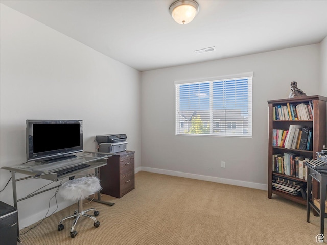 6612 W Terrace Wash Ln S Unit 119, West Jordan, UT 84081 - office area with light carpet and baseboards