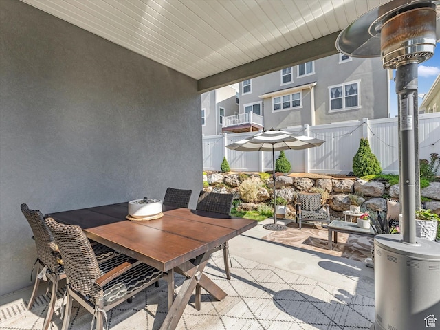 6612 W Terrace Wash Ln S Unit 119, West Jordan, UT 84081 - view of patio with outdoor dining space