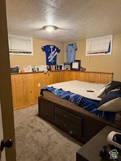 3035 Brinker Ave, Ogden, UT 84403 - carpeted bedroom featuring a textured ceiling