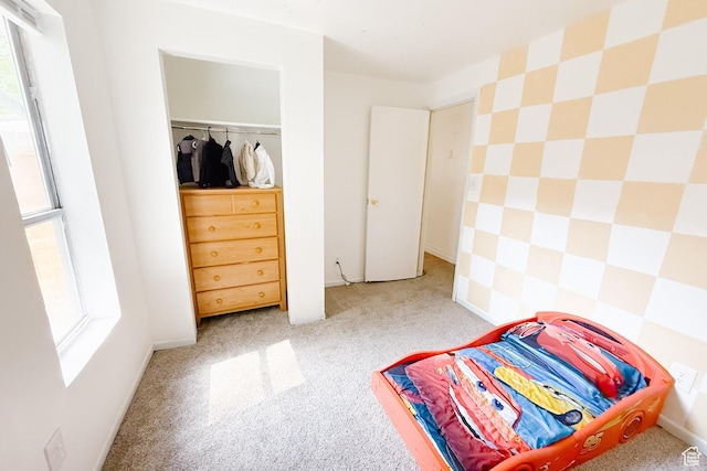 311 W Center St, Springville, UT 84663 - bedroom featuring multiple windows and carpet floors