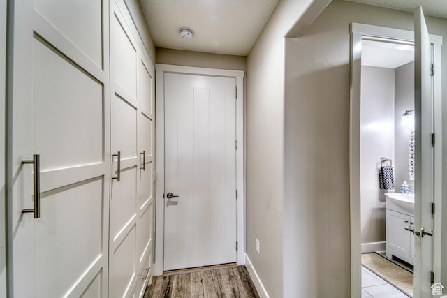 3410 W 2490 S, Hurricane, UT 84737 - entryway with baseboards and light wood-style flooring
