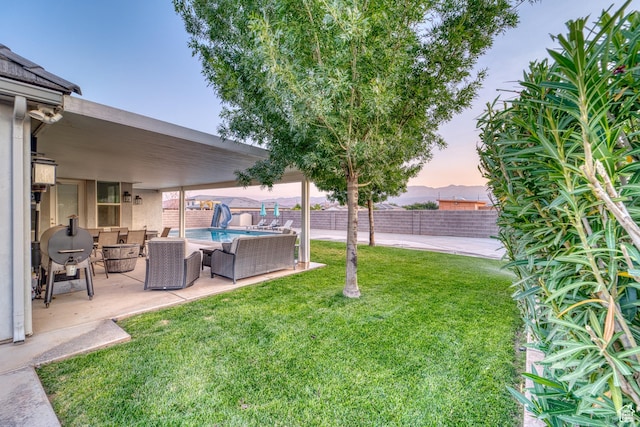 3410 W 2490 S, Hurricane, UT 84737 - fenced backyard with a patio