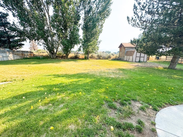 912 S W Redview Dr, Monroe, UT 84754 - view of yard with a storage unit