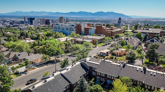 468 N E St, Salt Lake City, UT 84103 - bird's eye view of a mountain backdrop