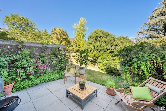 468 N E St, Salt Lake City, UT 84103 - fenced backyard with a patio