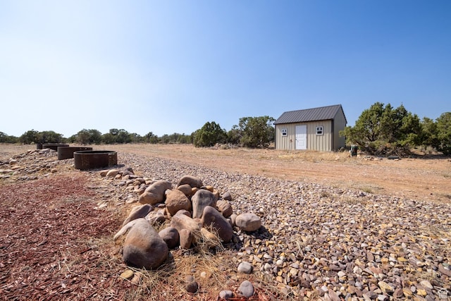 10371 N 400 W, Roosevelt, UT 84066 - view of yard featuring a storage shed