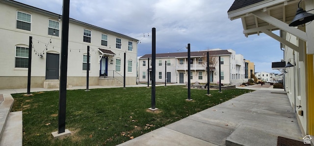 5332 W Scout Plane Ln, South Jordan, UT 84009 - view of community featuring a residential view and a lawn