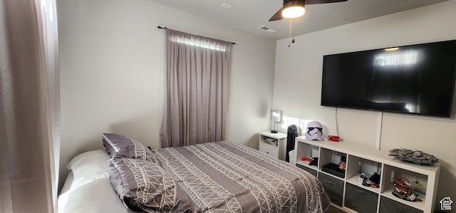 5332 W Scout Plane Ln, South Jordan, UT 84009 - bedroom with ceiling fan
