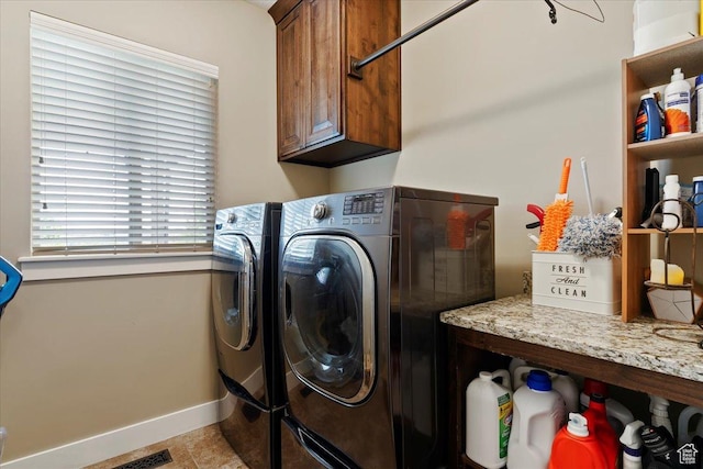 469 W 5700 S, Washington Terrace, UT 84405 - laundry room with cabinet space and washing machine and dryer