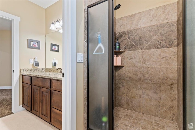 469 W 5700 S, Washington Terrace, UT 84405 - full bathroom with a stall shower and vanity