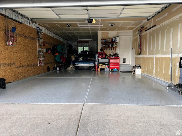8675 S Pebblecreek Rd, West Jordan, UT 84081 - garage with a garage door opener
