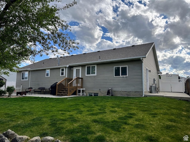 8675 S Pebblecreek Rd, West Jordan, UT 84081 - rear view of house featuring a patio