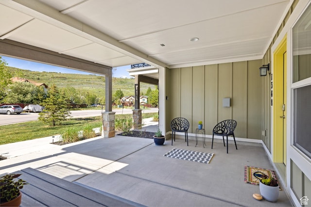 1348 Fiddich Glen Ln, Park City, UT 84098 - porch featuring a mountain view
