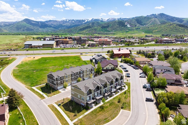 1348 Fiddich Glen Ln, Park City, UT 84098 - drone / aerial view of mountains