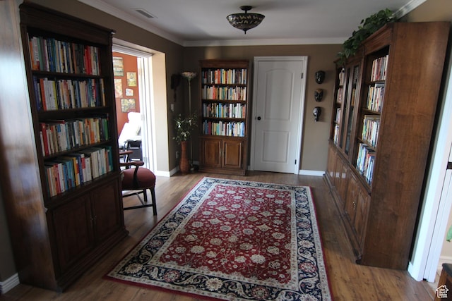 1785 29th Unit 301, Ogden, UT 84403 - entrance foyer featuring wood finished floors and crown molding