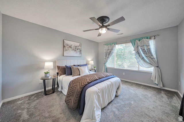 5961 W Chiswick Ct, West Jordan, UT 84081 - carpeted bedroom with baseboards and a ceiling fan