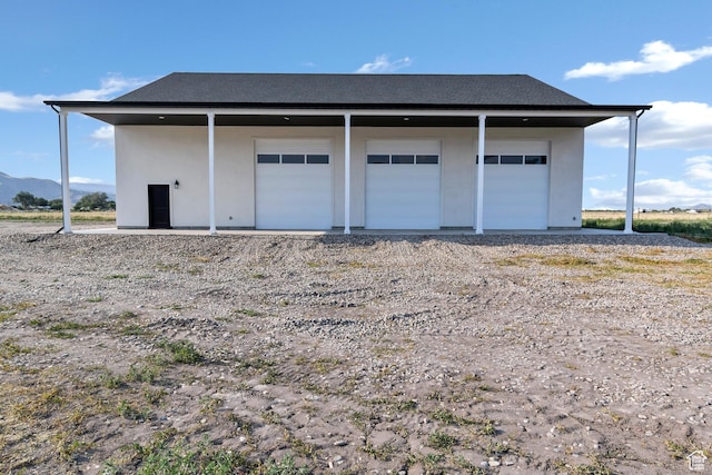 1952 N Sr 118, Monroe, UT 84754 - detached garage featuring a mountain view