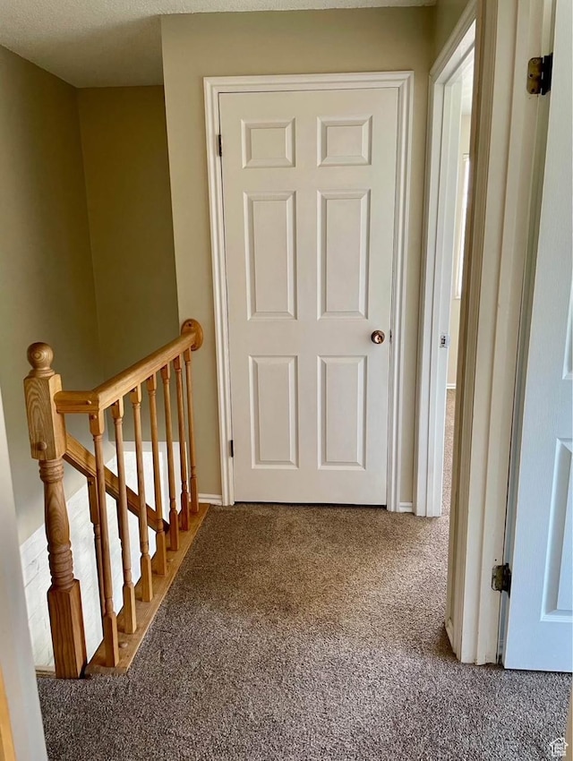 1192 W 4365 S Unit 1C, Salt Lake City, UT 84123 - hall featuring carpet and an upstairs landing