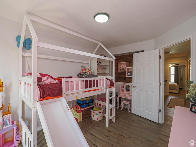12102 S Mountain Peak Dr, Draper, UT 84020 - bedroom featuring wood finished floors