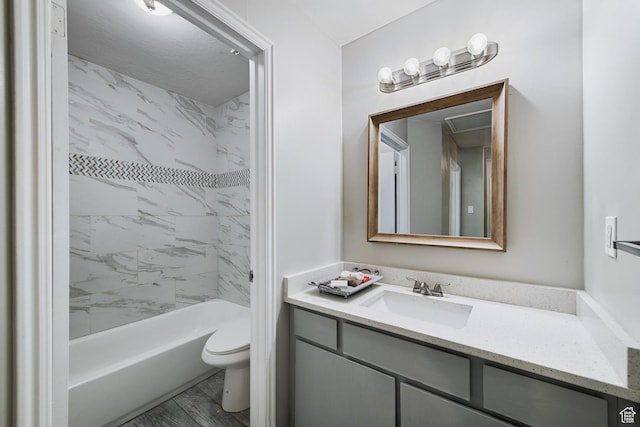 558 N Redwood Rd Unit 3, Salt Lake City, UT 84116 - bathroom featuring vanity and shower / tub combination