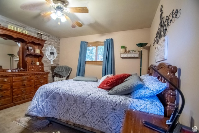 651 S Locust Ave, Pleasant Grove, UT 84062 - carpeted bedroom featuring a ceiling fan